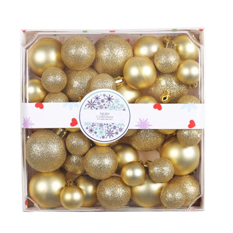 Versatile Shatterproof Christmas Ball Ornament Set - Image 4