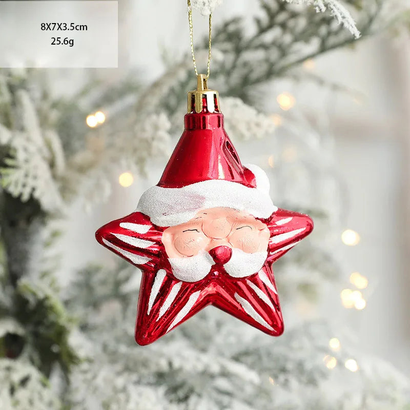 Festive Elk Christmas Ball Ornaments - 2pcs - Image 14