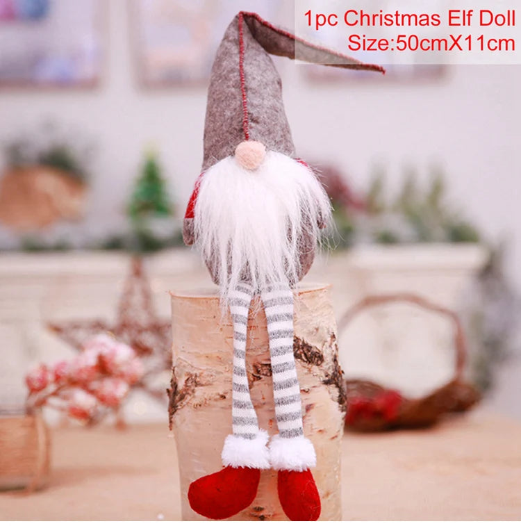 Charming Faceless Gnome Christmas Home Decor - Image 7