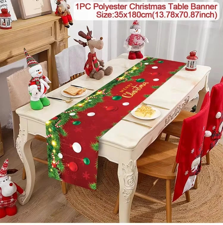 Festive Christmas Table Runner for Holiday Cheer - Image 5