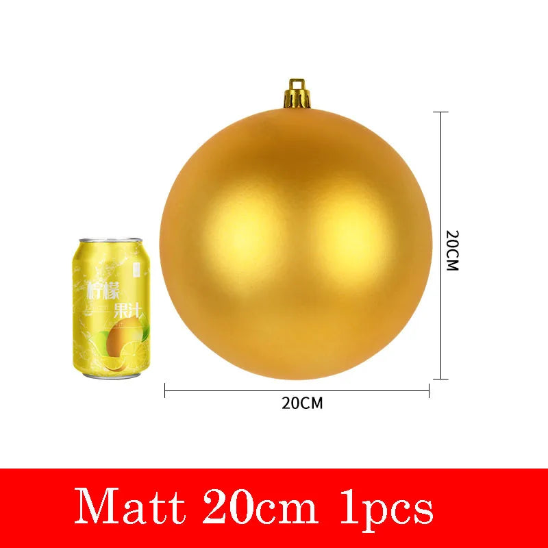 Sparkling Gold Christmas Decorative Hanging Ornaments - Image 14