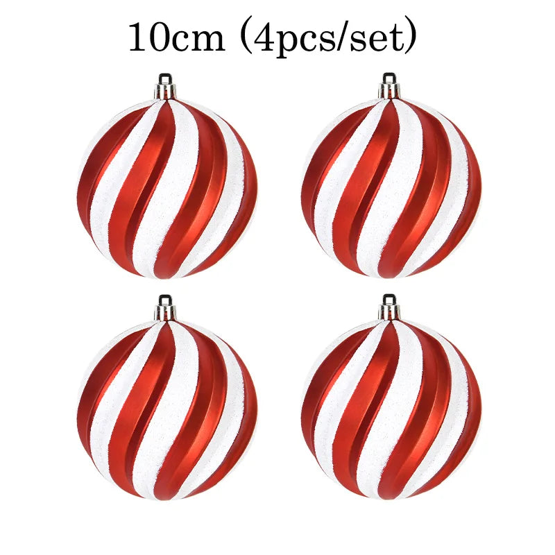 Festive PVC Christmas Tree Ornaments & Decorations - Image 13