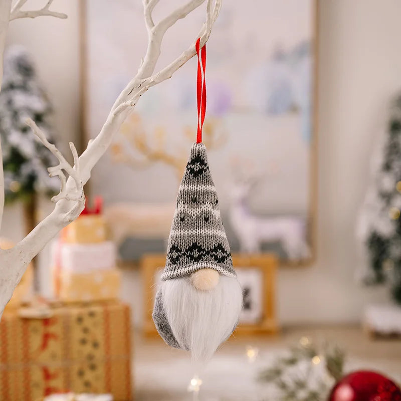Charming Faceless Gnome Christmas Tree Ornaments - Image 6