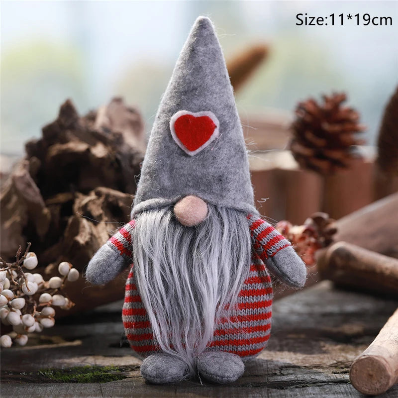 Charming Faceless Gnome Doll for Festive Cheer - Image 41