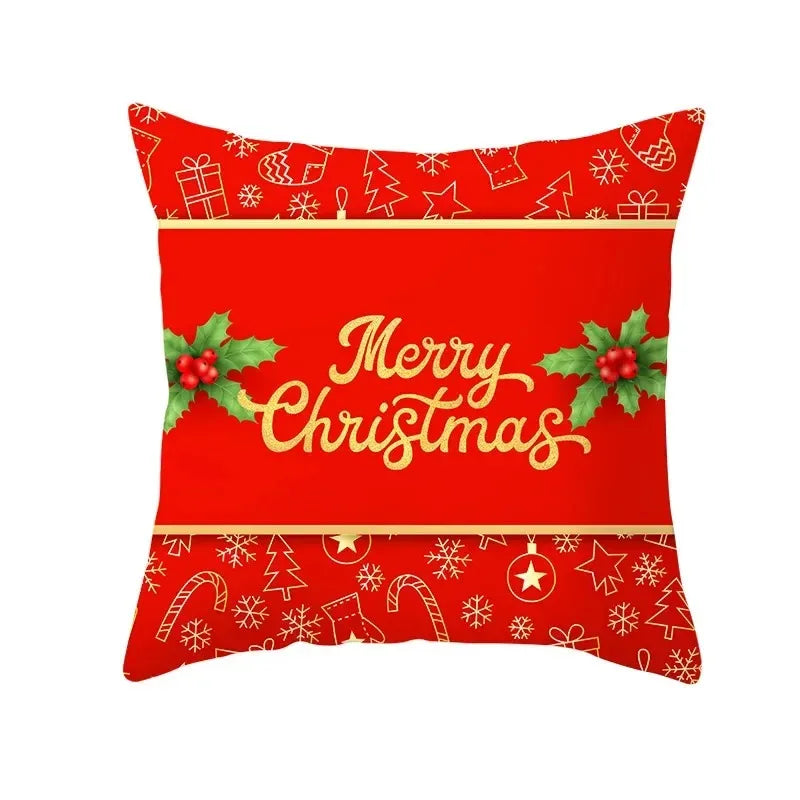 Festive Santa Claus Pillowcases for Home & Office - Image 16