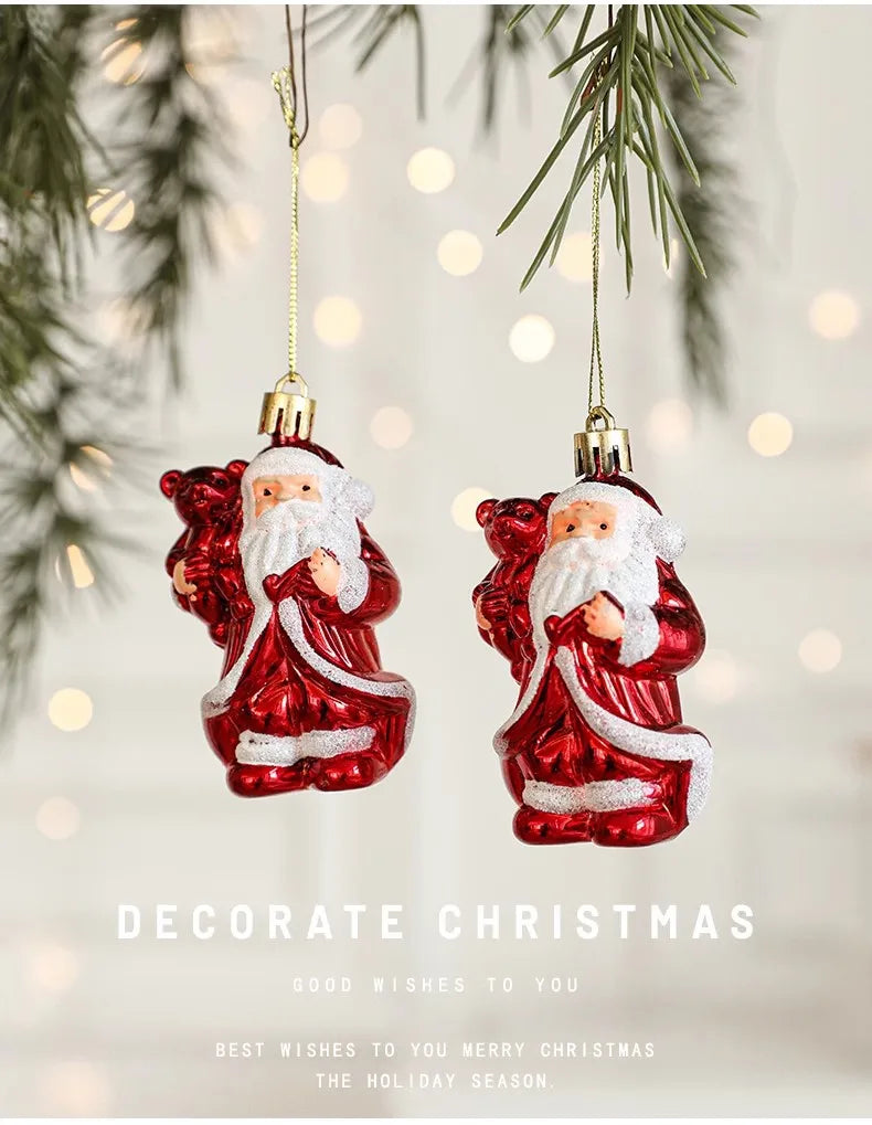 Elegant Red Christmas Ball Ornaments for Festive Decor - Image 15