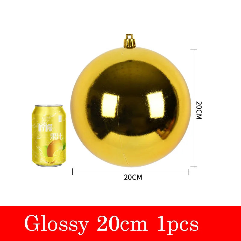 Sparkling Gold Christmas Decorative Hanging Ornaments - Image 9
