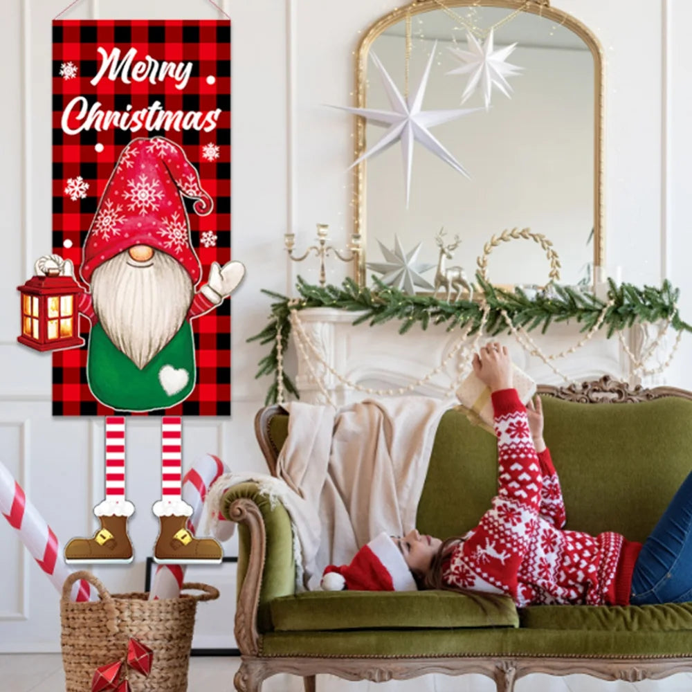 Charming Christmas Gnome Garden Flag – Festive Decor - Image 6