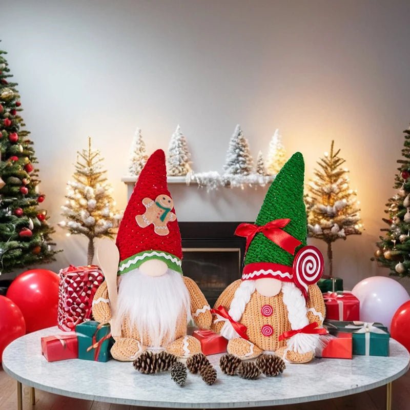 Glowing Gingerbread Man Elf Ornament - Festive Gift - Image 11