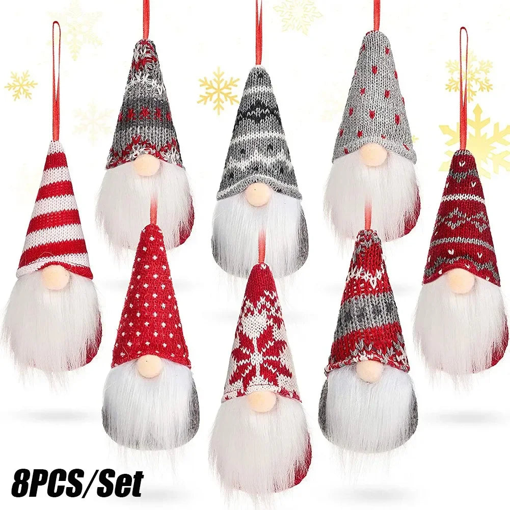 Charming Christmas Gnome Dolls - Festive Holiday Decor - Image 6