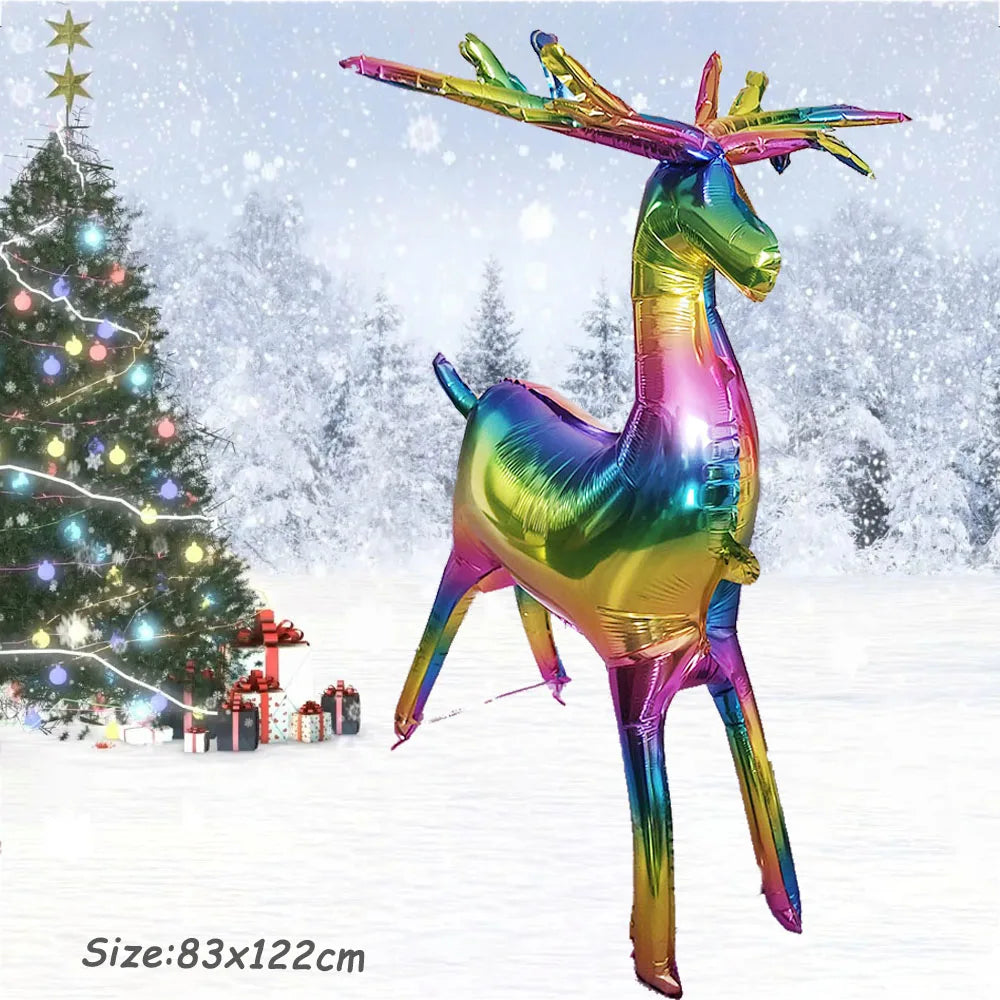 Festive Large Christmas Nutcracker & Snowman Balloons - Image 8