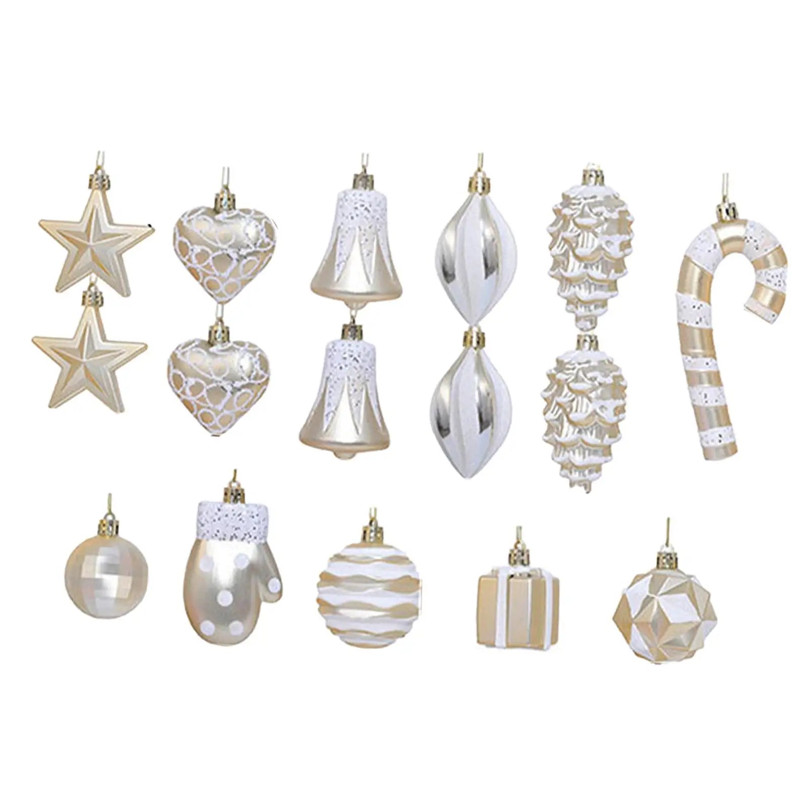 16 Cute Shatterproof Christmas Baubles for Decor - Image 12