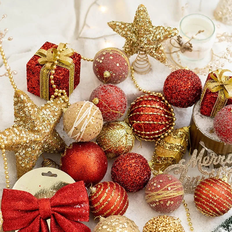 Sparkling Christmas Ball Ornaments for Festive Decor - Image 23