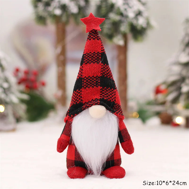 Charming Faceless Gnome Doll for Festive Cheer - Image 64