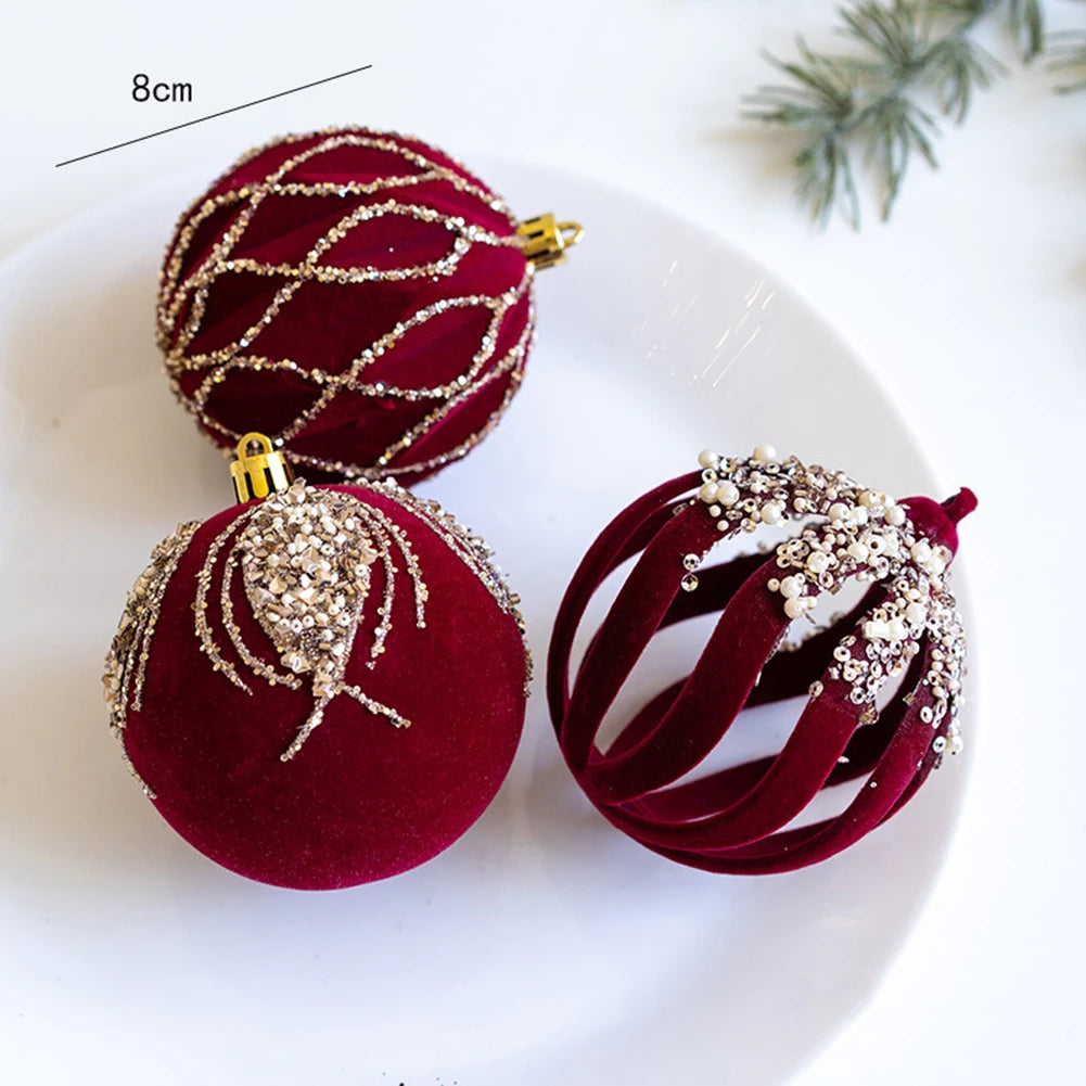 Sparkling Wine Red Shatterproof Christmas Ornaments - Image 18