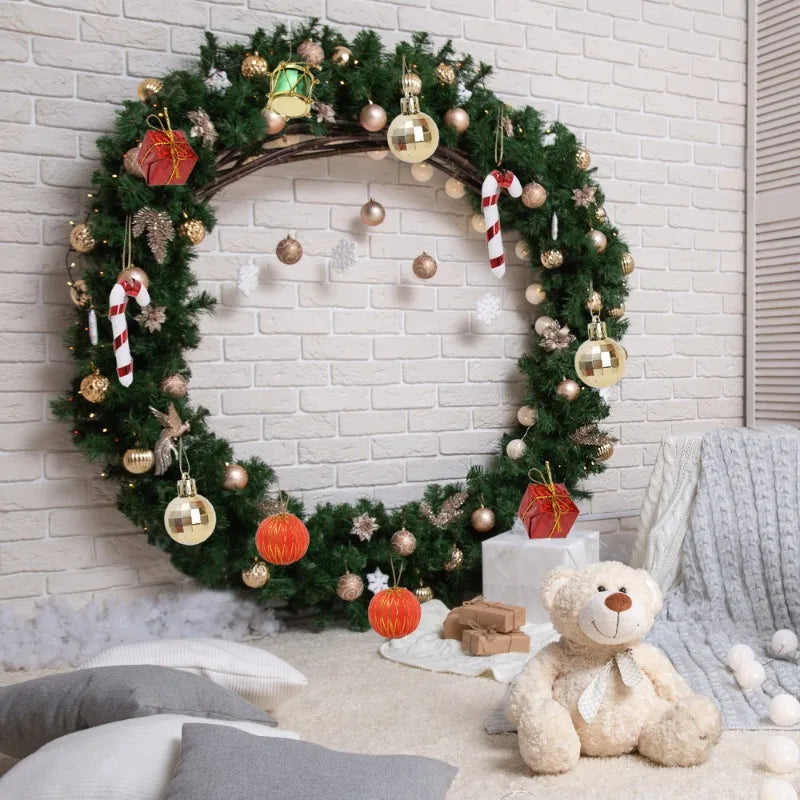 18/36PC Glittery Christmas Ball Ornament Set - Image 17
