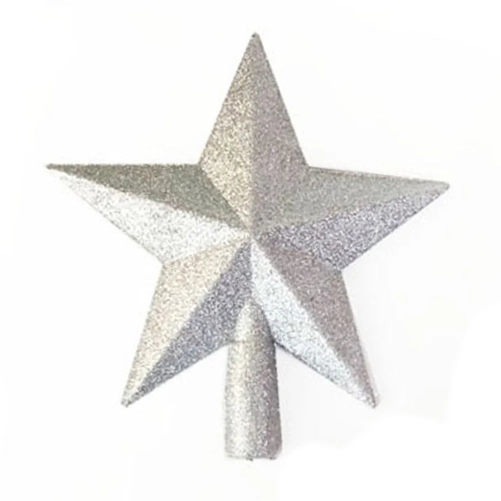 Sparkling Gold & Silver Shatterproof Christmas Star Ornament - Image 31