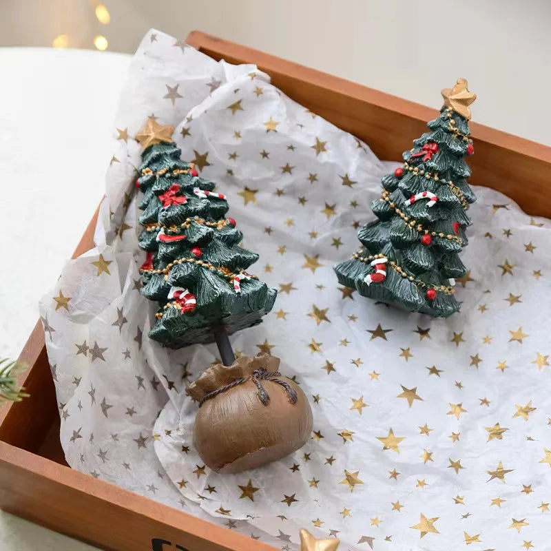 Charming Mini Desktop Christmas Tree Ornament Gift - Image 5