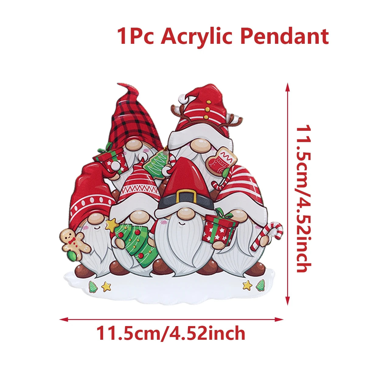 Festive Gnome Hanging Pendant for Christmas Cheer - Image 17