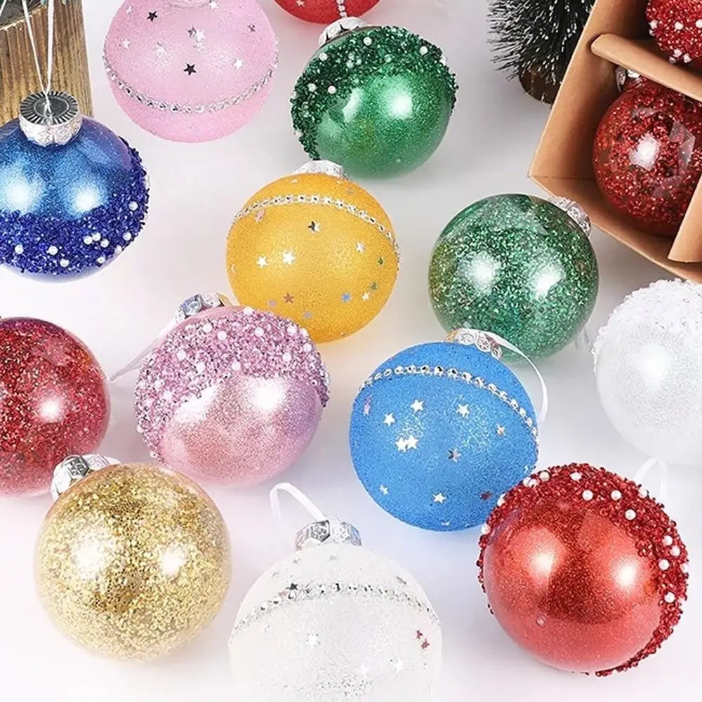 9PC Shatterproof Christmas Balls - Festive Tree Ornaments - Image 13
