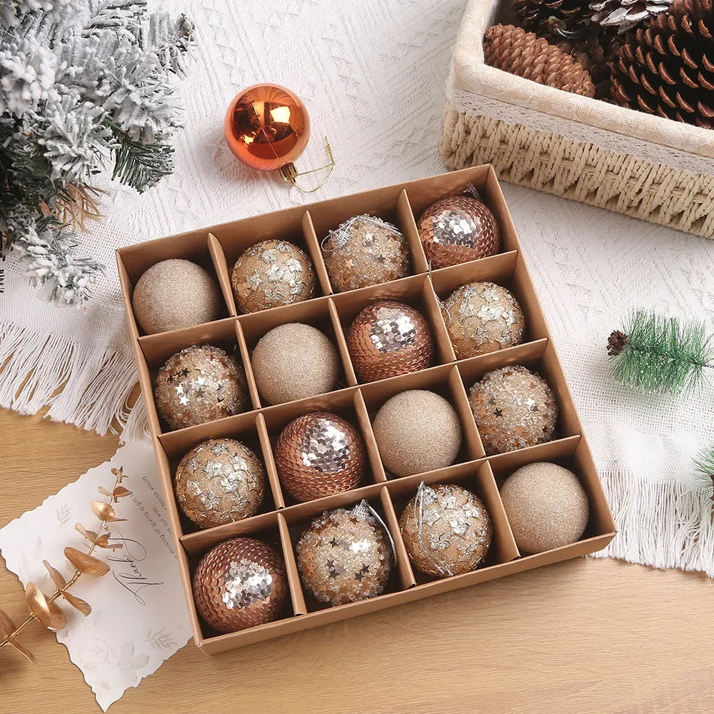 Stunning Crystal Christmas Tree Ornaments - 8cm - Image 14