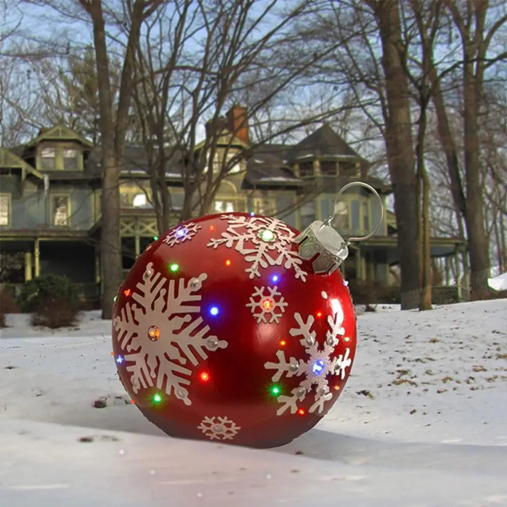 Giant Inflatable Christmas Tree Decor Ball - 60cm - Image 30