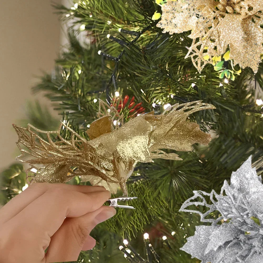 Festive Christmas Tree Ornament Clips for DIY Decor - Image 10