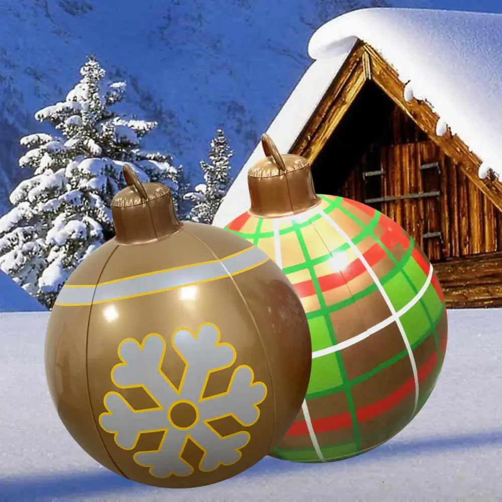 60CM Christmas Inflatable Decorative Balls for Festive Décor - Image 14