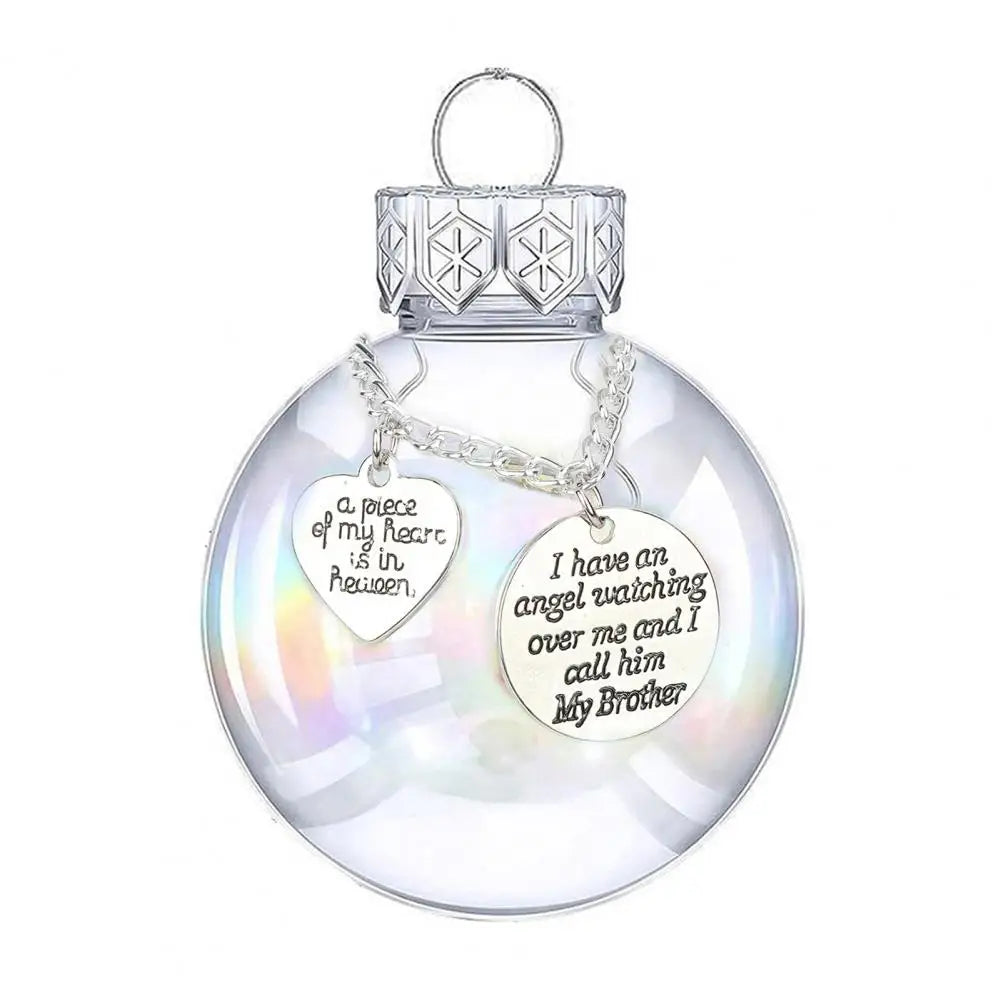 Touching Heartfelt Christmas Memorial Ornament Ball - Image 12
