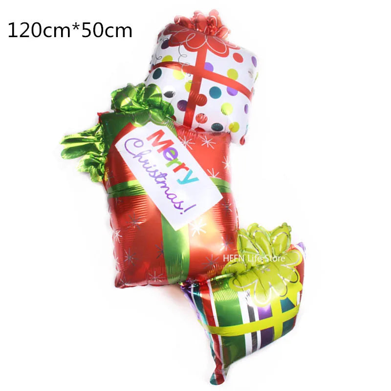 Festive Foil Balloons: Santa, Snowman & More! - Image 8
