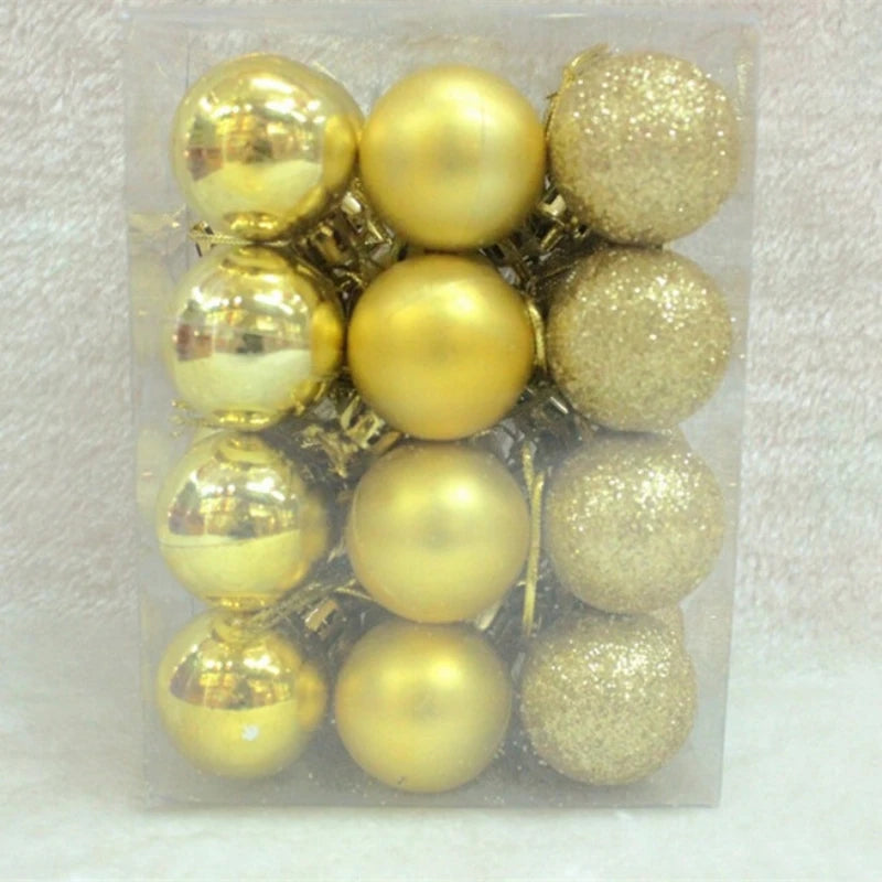 Elegant 6pcs Christmas Baubles for Festive Decor - Image 11