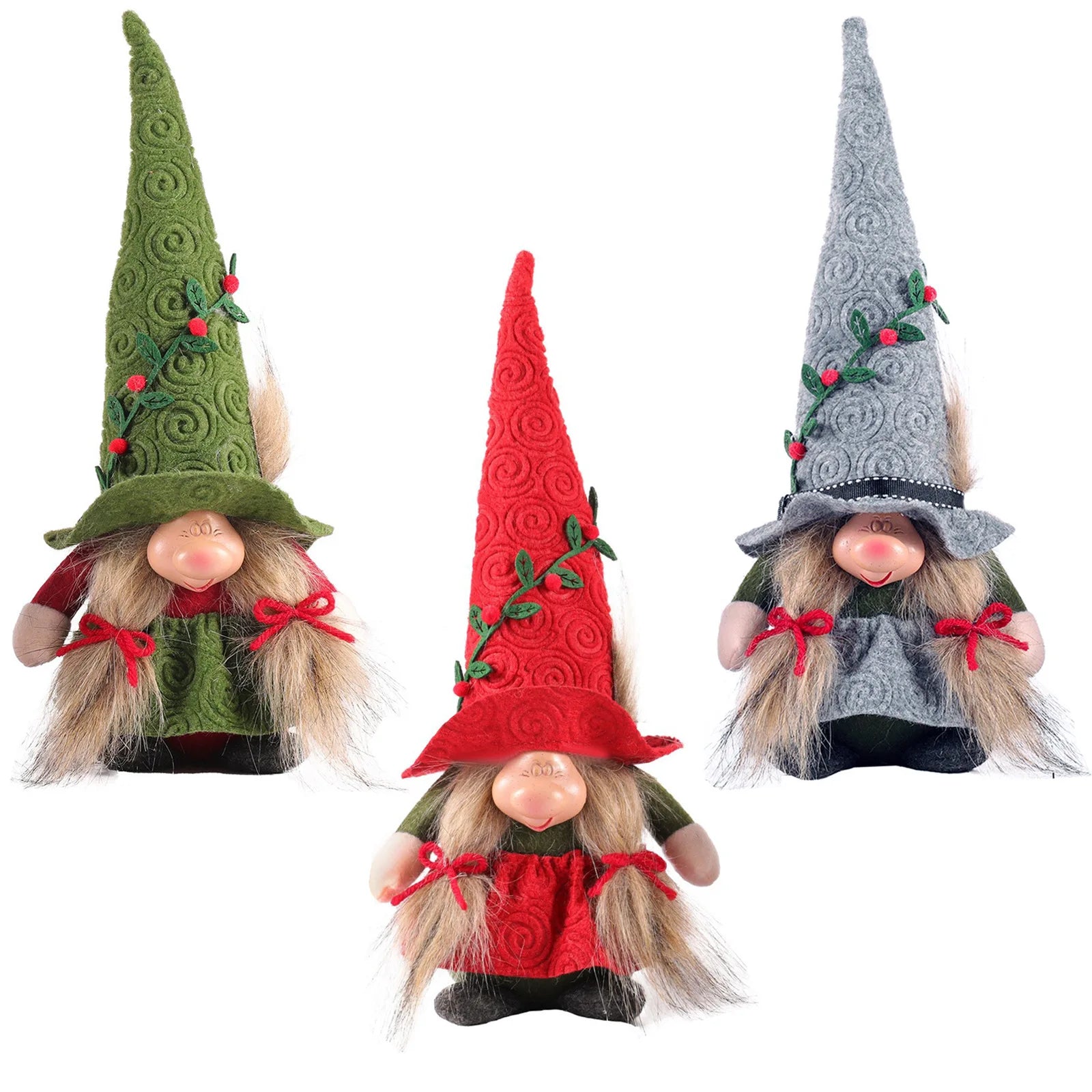 Charming Gnome Doll Ornament for Christmas Tables - Image 16