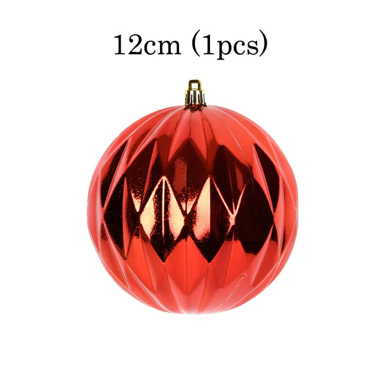 Festive PVC Christmas Tree Ornaments & Decorations - Image 4