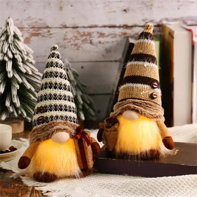 Charming Faceless Rudolph Gnome Christmas Ornament - Image 3