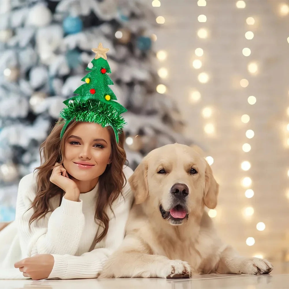 Festive Christmas Antler Headband for Holiday Cheer - Image 7