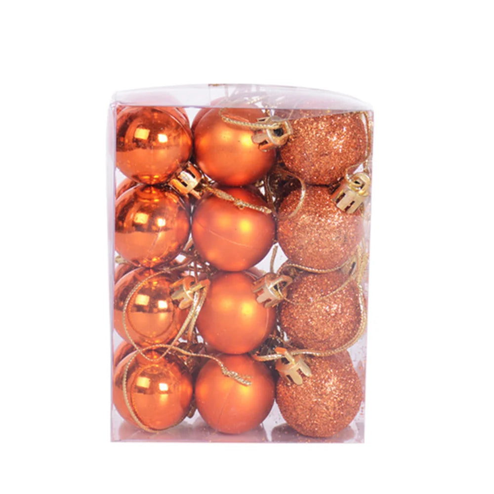 Elegant 6pcs Christmas Baubles for Festive Decor - Image 16