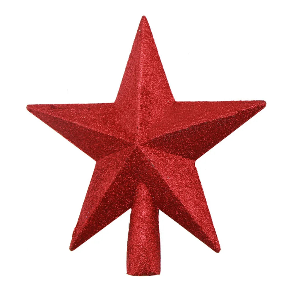 Sparkling Gold & Silver Shatterproof Christmas Star Ornament - Image 12