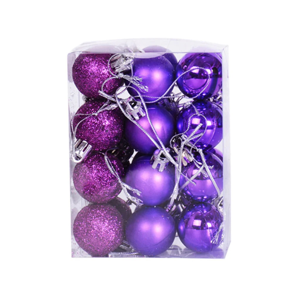 Elegant 6pcs Christmas Baubles for Festive Decor - Image 17