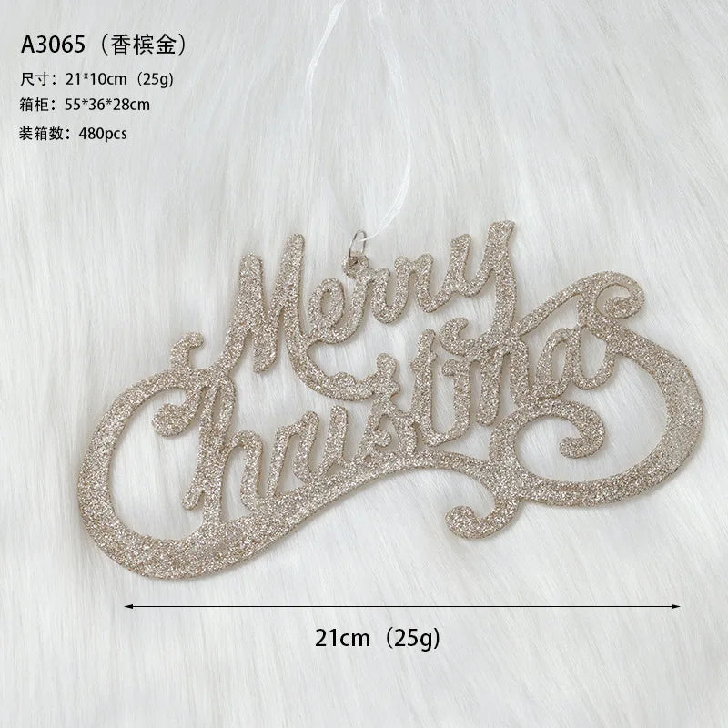 Elegant Champagne Bauble Ornaments for Christmas Decor - Image 72