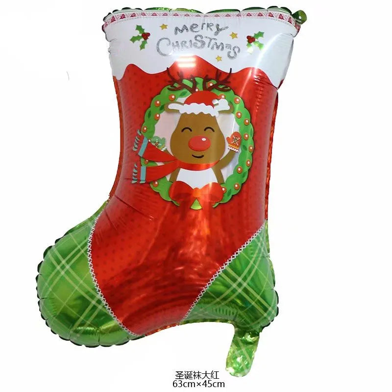 Festive Foil Balloons: Santa, Snowman & More! - Image 31