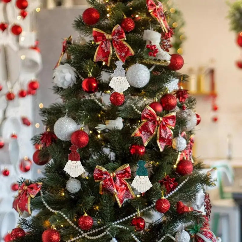 DIY Macrame Christmas Ornaments Kit for Beginners - Image 8