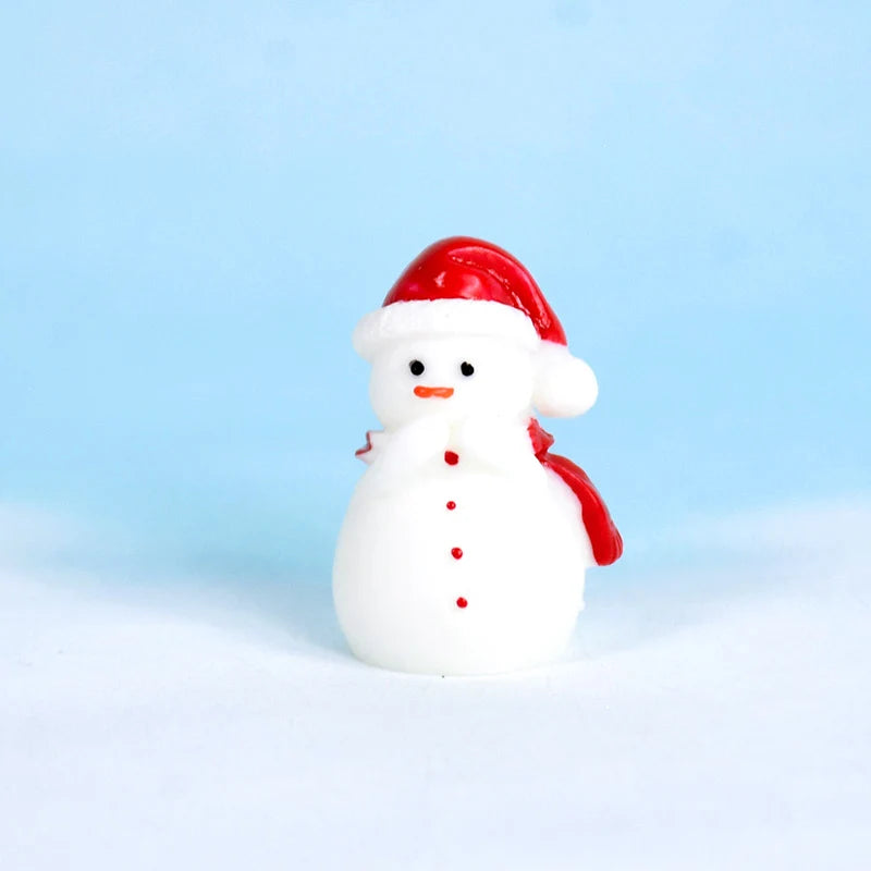 Charming Mini Santa, Snowman & Elk Ornaments - Image 24