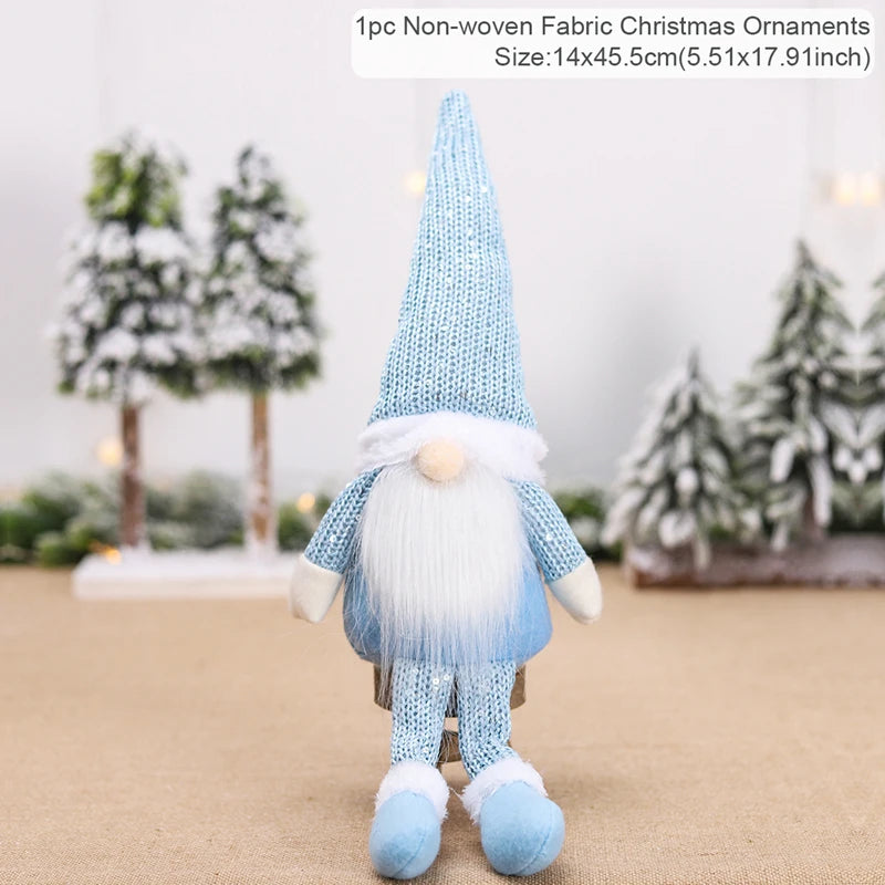 Charming Faceless Gnome Christmas Home Decor - Image 2