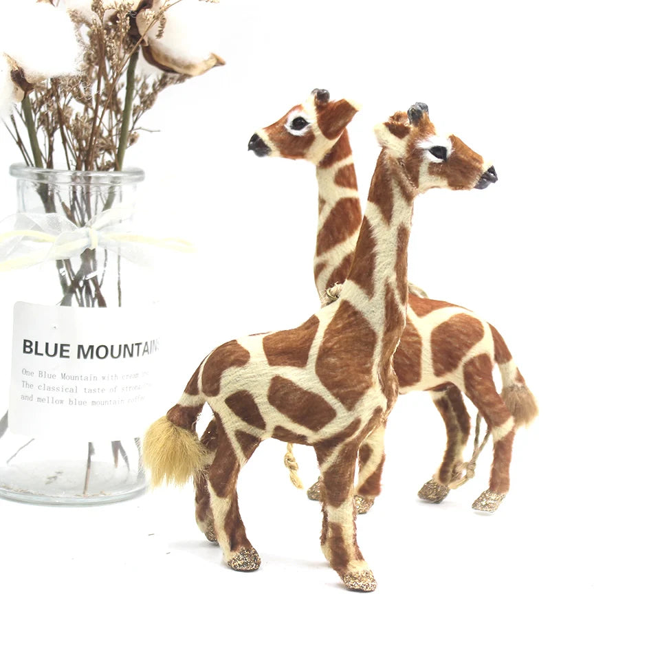 Charming Miniature Christmas Deer Table Ornaments - Image 33