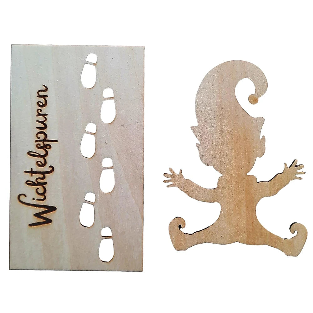 Charming Mini Christmas Door Set with Gnomes - Image 14