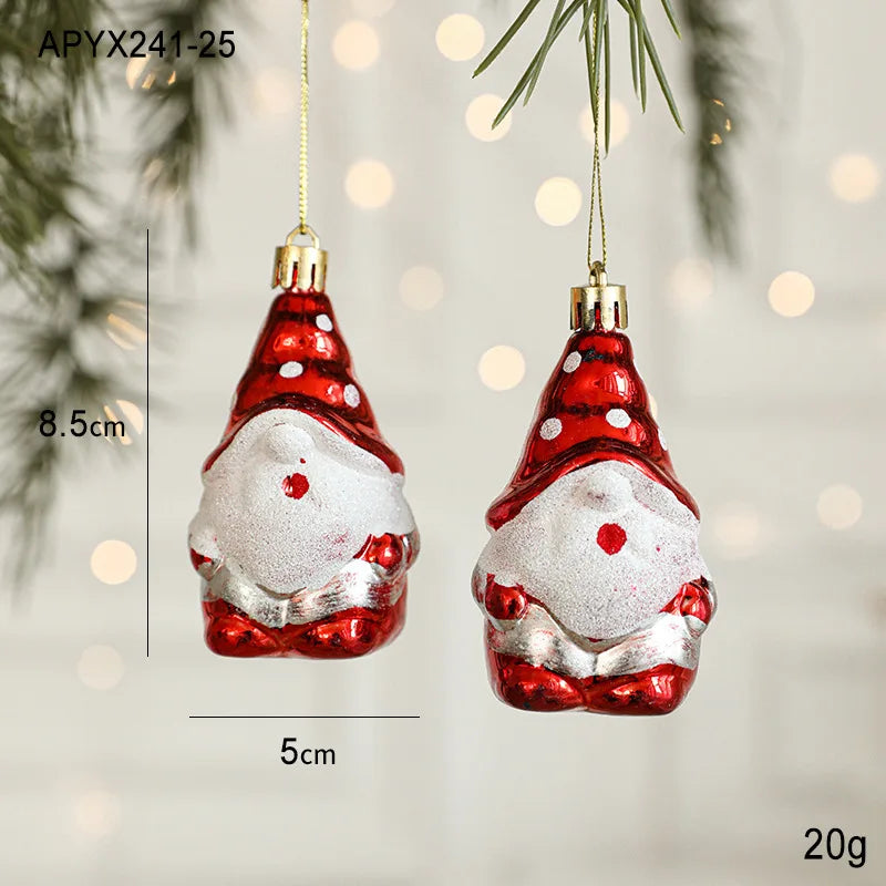 Elegant Red Christmas Ball Ornaments for Festive Decor - Image 14