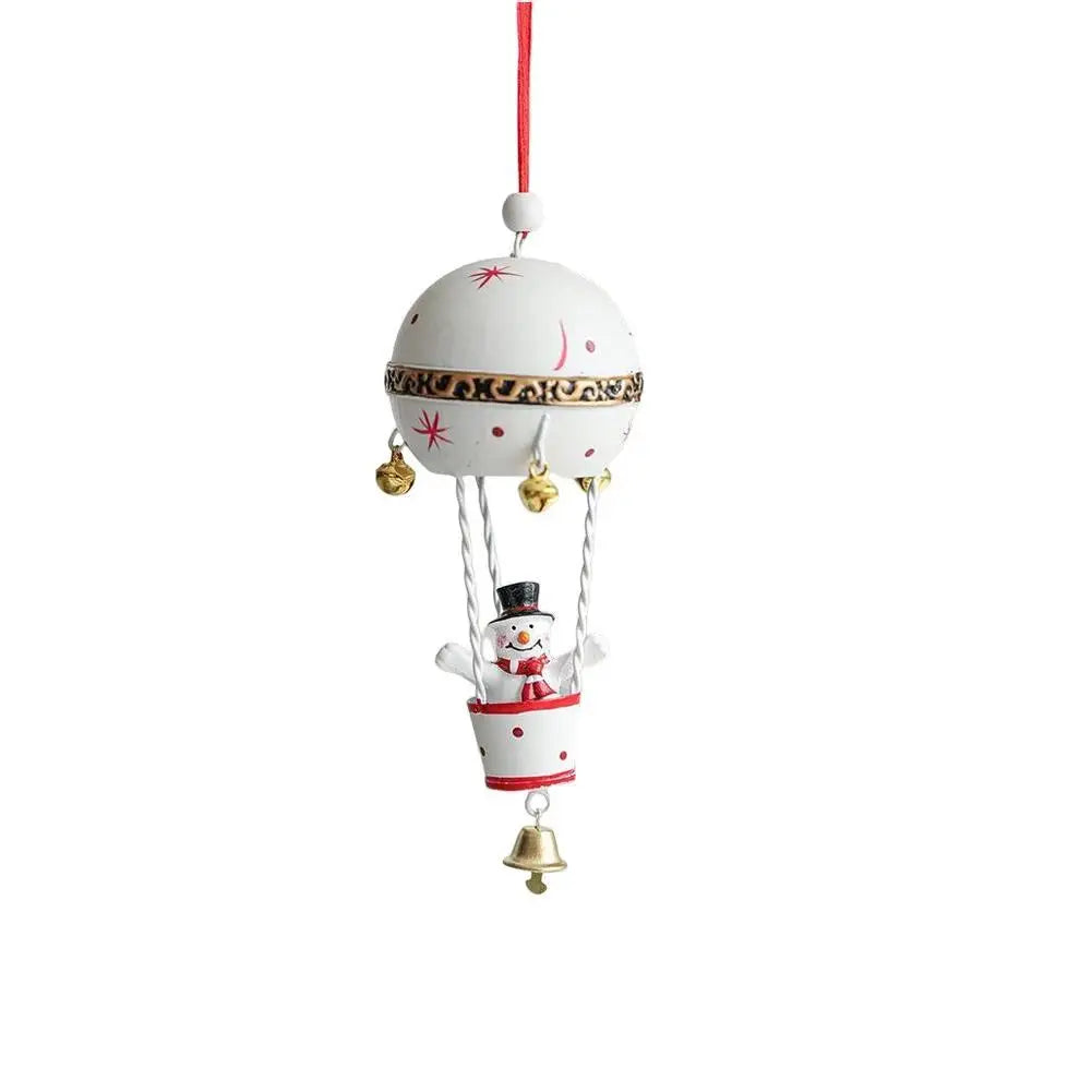 Festive Hot Air Balloon Christmas Ornaments - Image 18