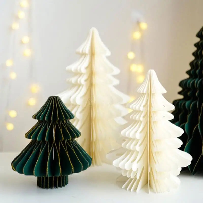 Charming Desktop Christmas Tree & Holiday Decor - Image 3