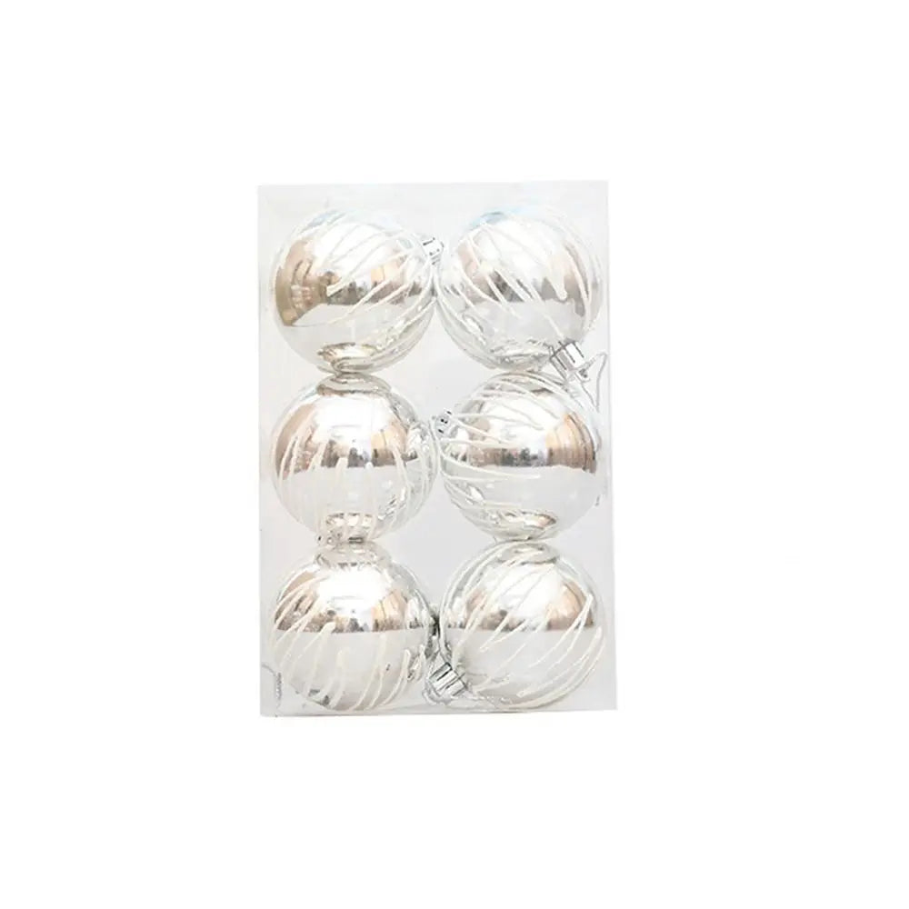 6-Piece Mini Cartoon Christmas Baubles Set - Image 8
