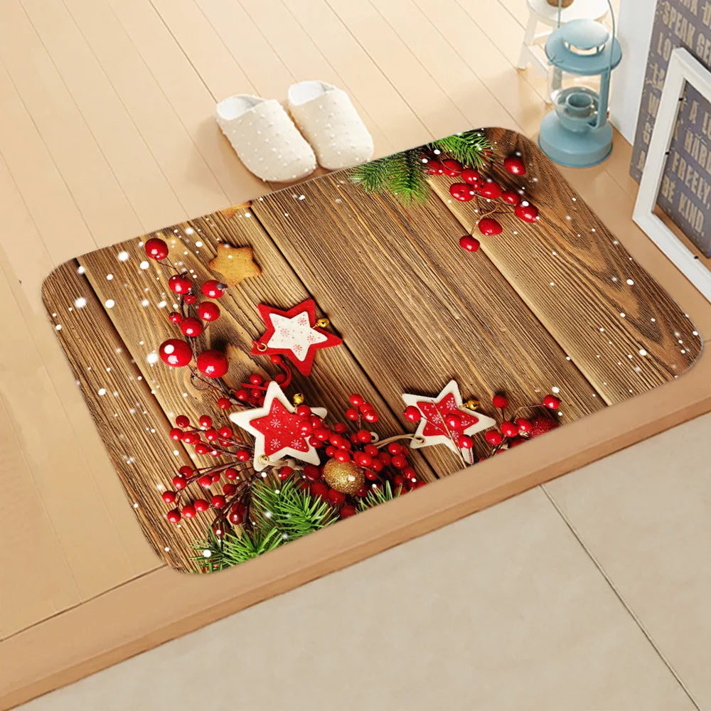 Festive Non-Slip Christmas Entrance Door Mat - Image 18